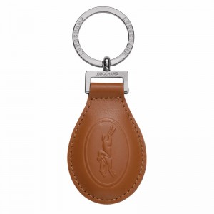 Longchamp Le FOULONNÉ Key-rings - Leather Caramel | EBPA65349