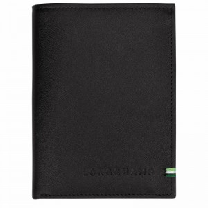 Longchamp sur Seine Wallet - Leather Black | ZIYU75914