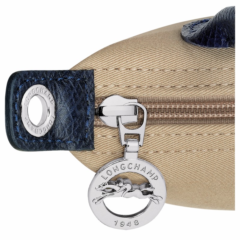 Longchamp Le Pliage Collection XS Pouch - Canvas Beige | JIMN26718
