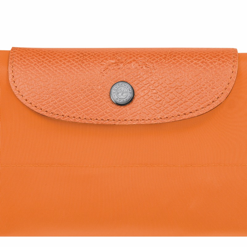 Longchamp Le Pliage Green S Travel bag - Recycled canvas Orange | MBWV06357