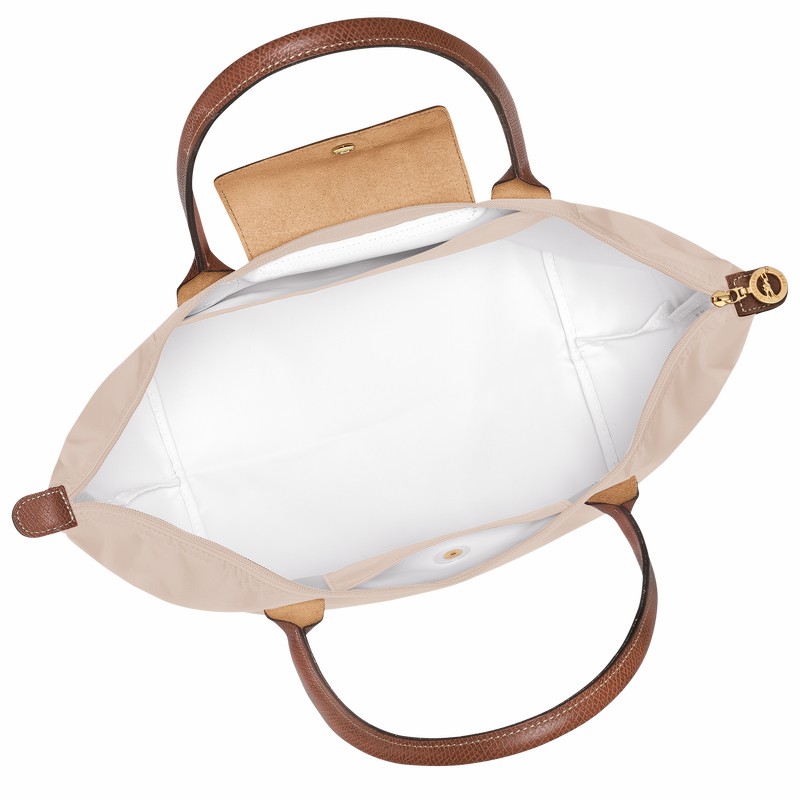Longchamp Le Pliage Original L Tote bag - Recycled canvas White | SHGL26140