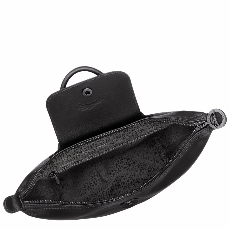 Longchamp Le Pliage Xtra S Backpack - Leather Black | BNXC71290