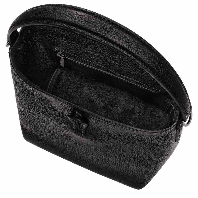 Longchamp Le Roseau Essential M Tote bag - Leather Black | NIPL90238